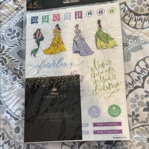 Disney Princess Colorful Removable Decals